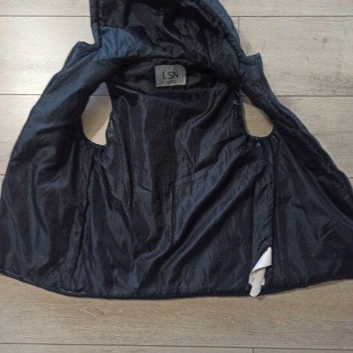 Sleeveless vest blue dark new for boys age 12