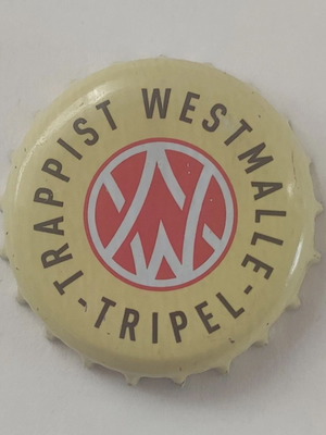 Westmalle Trappist Triple καπάκι μεταχειρισμένο, ζυθοποιίας Βελγίου