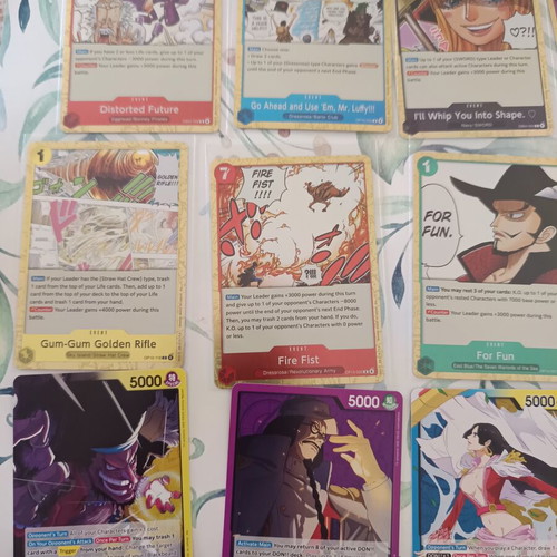 One Piece Panini cards