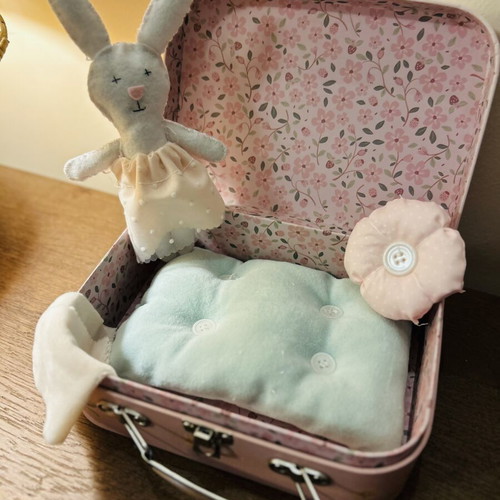 Handmade Bunny Toy Set with Little Dutch Box