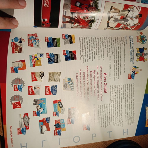 Coca Cola Athens 2004 Olympic Games Collectible Edition like new