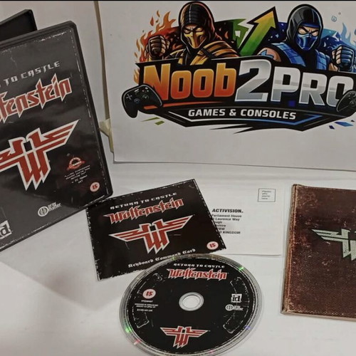 Return to Castle Wolfenstein PC game used, adventure
