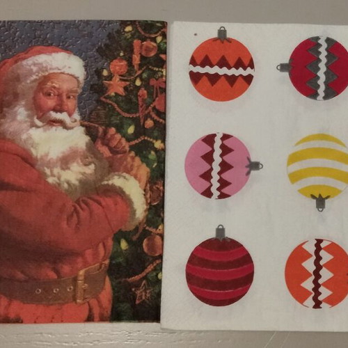 Christmas napkins new, set of 3 pieces