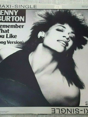 Jenny Burton Remember What You Like 12' μεταχειρισμένο, ηλεκτρονική