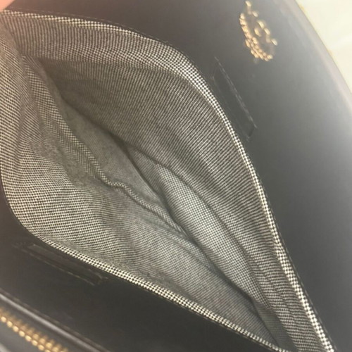 MCM Tote Leather Handbag Like New Black