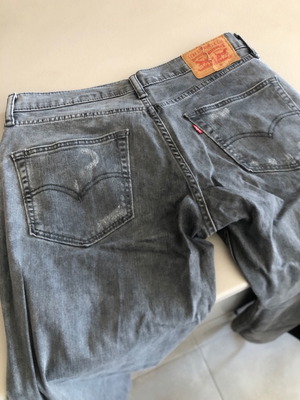 Levi's 511 παντελόνι μεταχειρισμένο, μέγεθος 32-32, γκρι