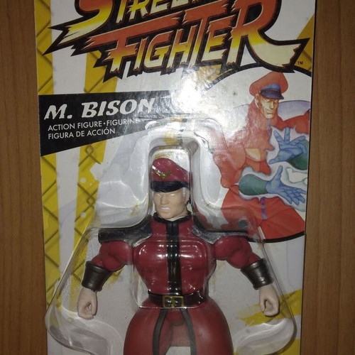 Street Fighter M. Bison action figure new, sealed