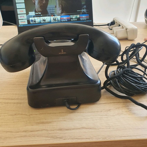 Siemens telephone used vintage, made in Germany
