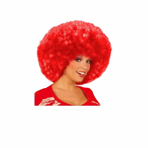 Red Afro Wig new