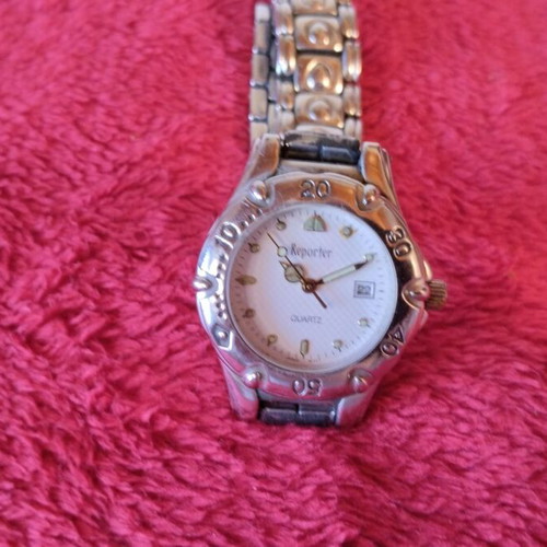 Reporter Quartz women's watch used, waterproof with sapphire crystal