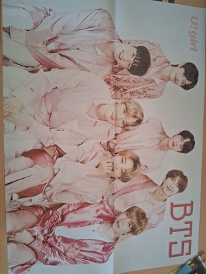 BTS giant poster