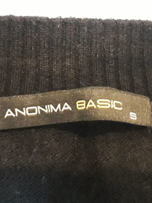 Anonima Basic vest used, size S, black