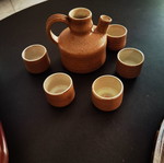 Clay tea set, like new, excellent condition