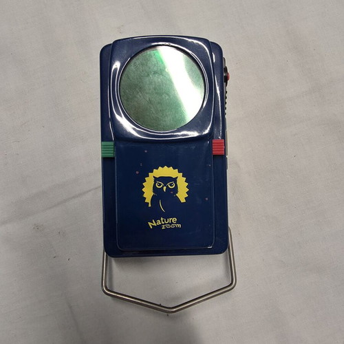 Nature Zoom Morselampe flashlight used, with Morse code button