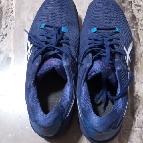 Asics Solution Speed FF 2 athletic shoes size 44.5 like new, blue