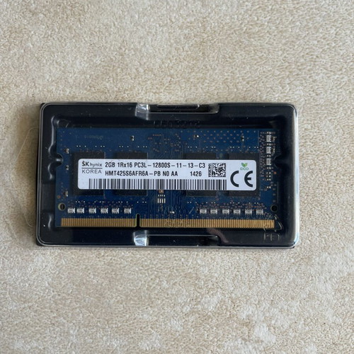 SO-DIMM RAM 2GB PC-3L 12800 1600 MHz used