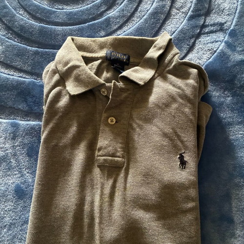 Ralph Lauren Polo shirt like new, teen size 15-16, grey