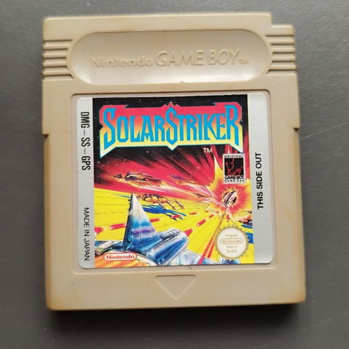 Gameboy Solar Striker used, works properly