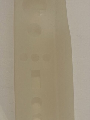 Nintendo Wii white silicone case for remote controller used, good condition