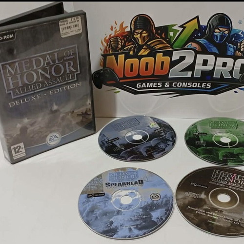 Medal of Honor Allied Assault Deluxe Edition PC used game