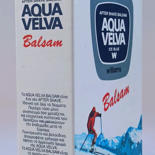 Aqua Velva After Shave balsam like new, vintage 80's, 120ml