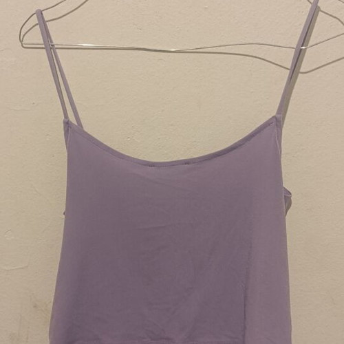 Zara lilac top with straps, size M