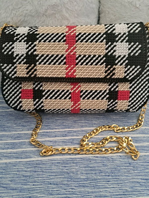 Handmade crossbody bag new with rare design and embroidery