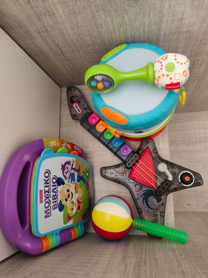 Βρεφικά παιχνίδια Fisher Price, Little Tikes, Clementoni σαν καινούργιο