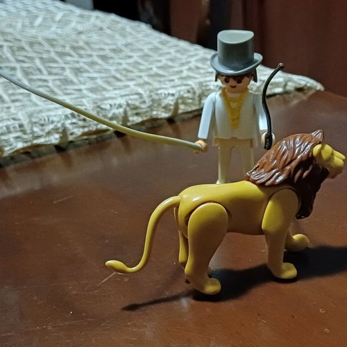 Playmobil lion tamer like new