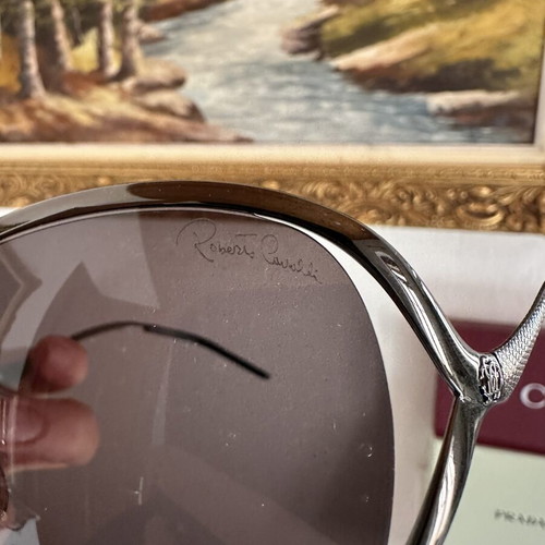 Roberto Cavalli sunglasses 2010s, black