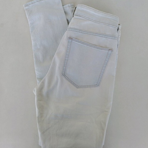 H&M jeans like new, high waist, slim fit, size S/M turquoise