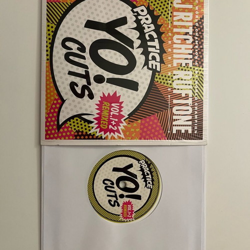 DJ Ritchie Ruftone Practice Yo! Cuts Vol. 1&2 Remixed White Vinyl Edition like new