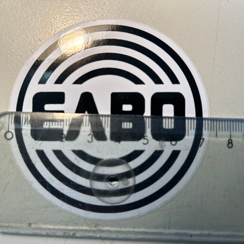 Elvo EAB 2 Stickers new, one suitable for car window