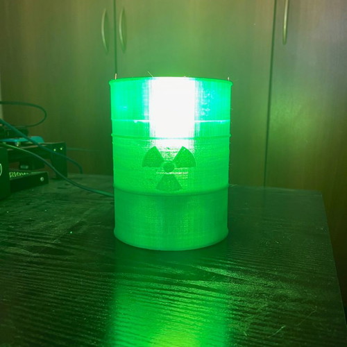 Original table lamp barrel 3D printed new
