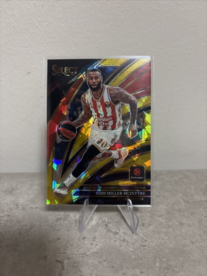 Panini Select EuroLeague Courtside Codi Miller-McIntyre #272 Prizm /10 κάρτα μπάσκετ