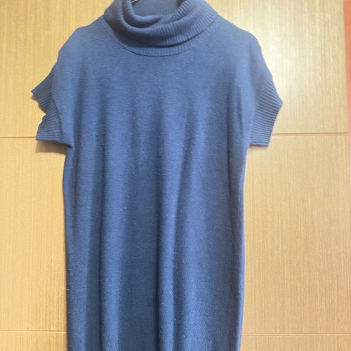Stefanel blouse dress like new, blue, size L