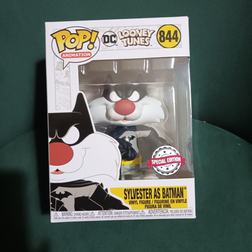 Funko Pop Looney Tunes 844 Sylvester as Batman like new
