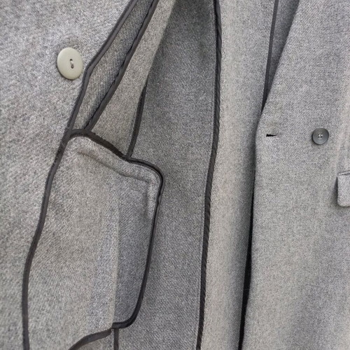 Sleeveless wool coat Zara used, gray, size M