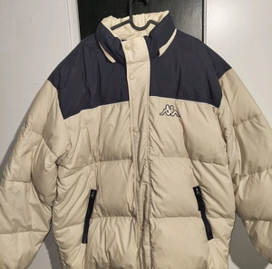 KAPPA |ΜΠΕΖ ΜΠΟΥΦΑΝ ΠΟΥΠΟΥΛΕΝΙΟ XXL- BEIGE PUFFER JACKET XXL