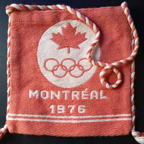 Olympic Games Montreal 1976 souvenir tagari used