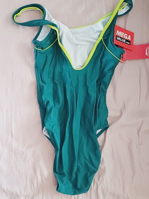 Slazenger one-piece swimsuit new, green, size L