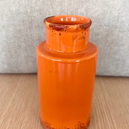 Decorative ceramic vase new, vintage Anderson's University print