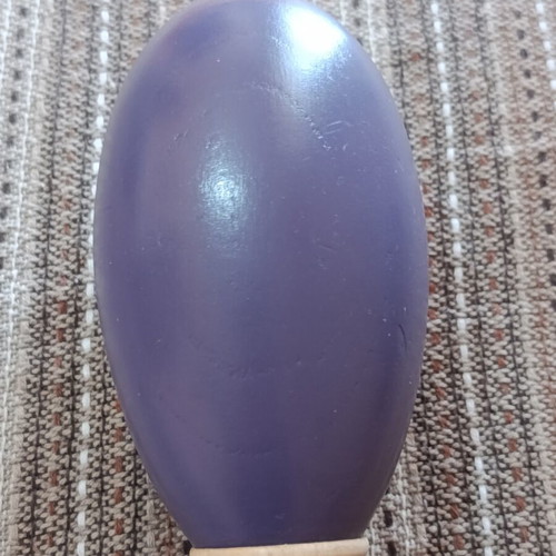 Wooden maracas new, purple color