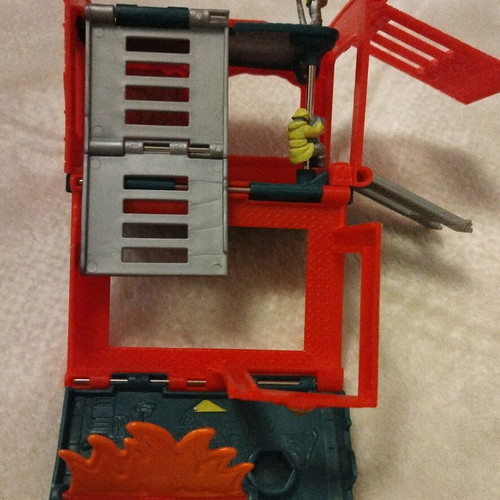 Matchbox foldable fire station like new