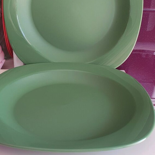 Blossom Tupperware set of 4 plates new
