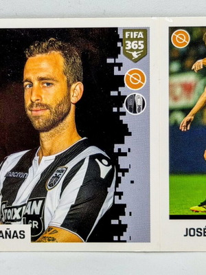 Panini FIFA 365 José Cañas PAOK FC sticker like new, 2018-2019