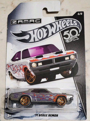 Hot Wheels Dodge Demon 2017 σφραγισμένο (ZAMAC) 6/8