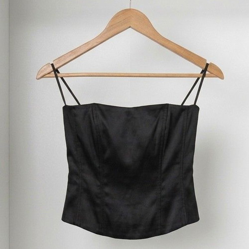 Paranoia corset black with rhinestones like new