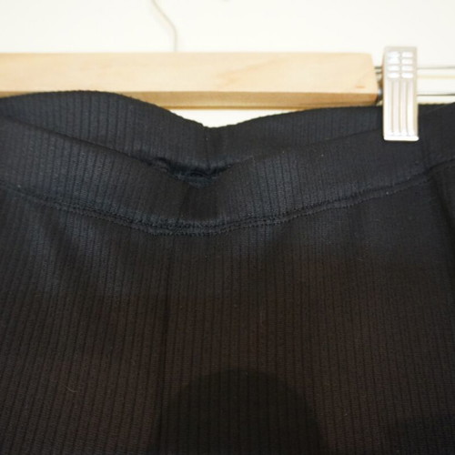 Black Flared Pants H&M used, soft fabric, low waist