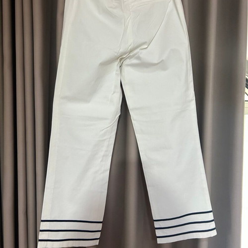 Vintage Blugirl Women's Capri Pants white used, size M 38 10
